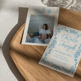 Italien Blue Hand plockade Mediterranean Photo Brö Spara Datumet