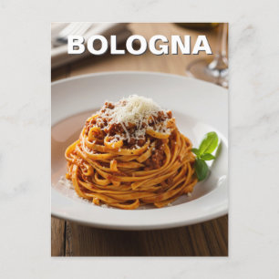 Italien Bologna Tagliatelle al ragù Vykort