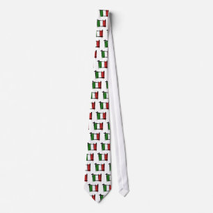 Italien borstar flagga slips