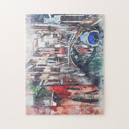 Italien Canal Venedig Reflection Romantik Pussel