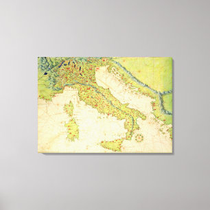 Italien Canvastryck