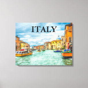 Italien Canvastryck