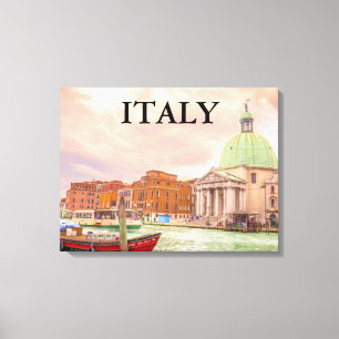 Italien Canvastryck