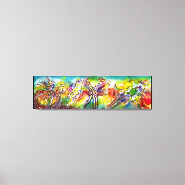 ITALIEN CARNIVAL / Dance,Music,Theater Canvastryck (Framsida)