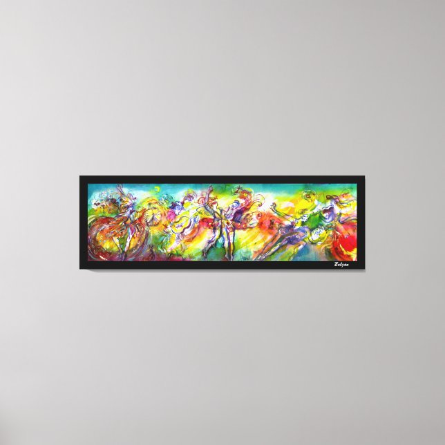 ITALIEN CARNIVAL / Dance,Music,Theater Canvastryck (Framsida)