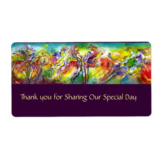 ITALIEN CARNIVAL / Dance,Music,Theater Fraktsedel (Framsidan)