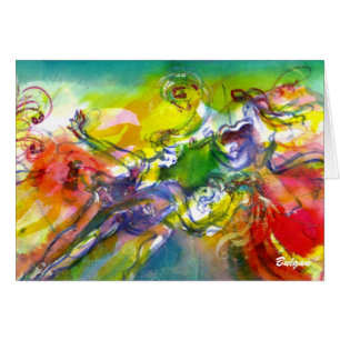ITALIEN CARNIVAL / Dance,Music,Theater Hälsningskort