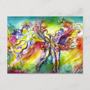 ITALIEN CARNIVAL / Dance,Music,Theater Vykort