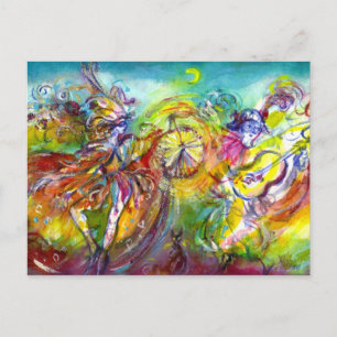 ITALIEN CARNIVAL / Dance,Music,Theater Vykort