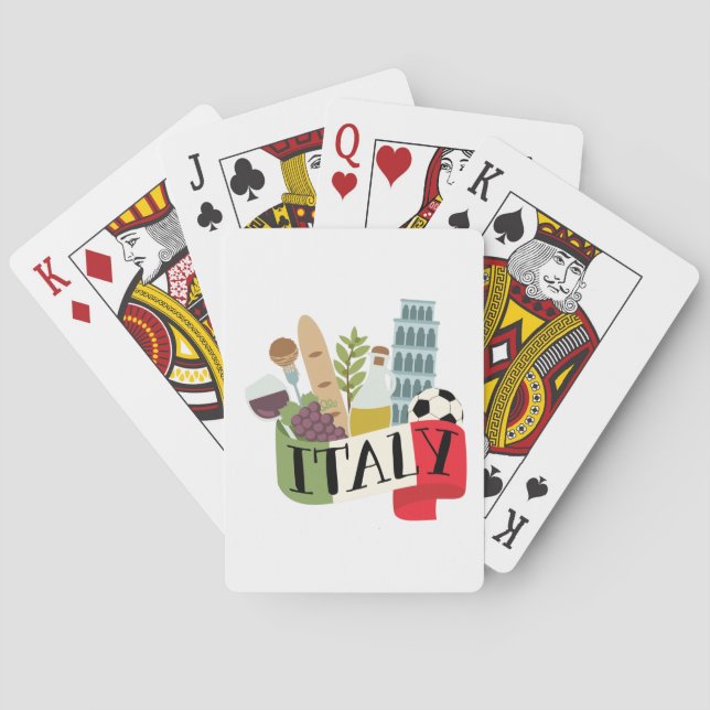 Italien Casinokort (Baksidan)
