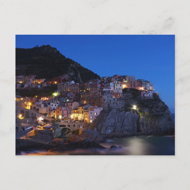 Italien Cinque Terra vycard Vykort (Framsida)