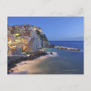 Italien Cinque Terre, LaSpezia landskap, Vykort
