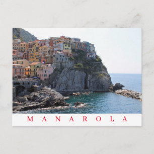 Italien Cinque Terre Manarola vykort