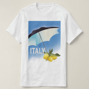 Italien Citroner Vintage reseinspirationsaffisch T Shirt