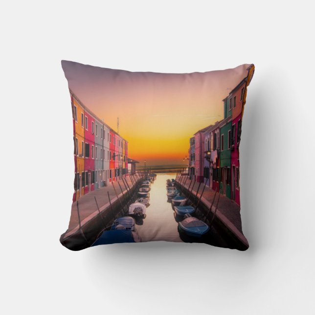 Italien Cityscape Kudde (Framsida)