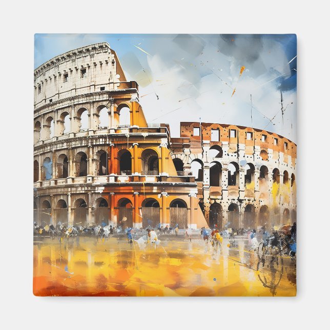 Italien Colosseum Rom Magnet (Framsidan)
