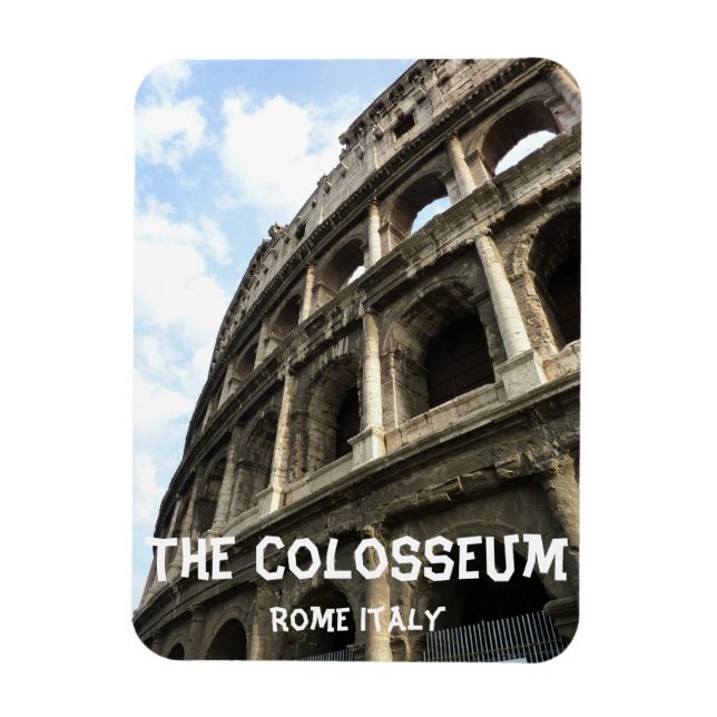 Italien Colosseum Rom Magnet (Vertikal)