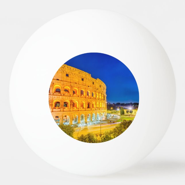 Italien Colosseum Rom Pingisboll (Framsidan)