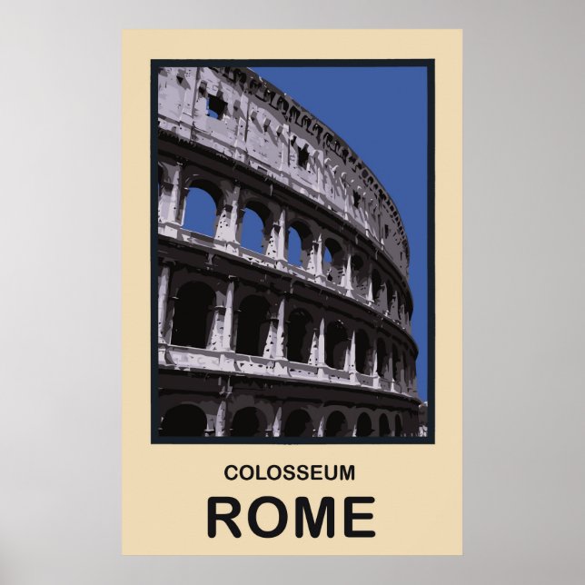 Italien Colosseum Rom Poster (Framsidan)