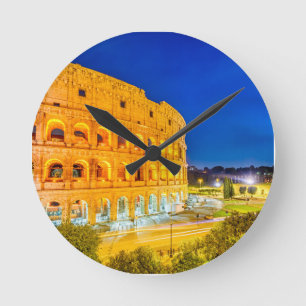 Italien Colosseum Rom Rund Klocka