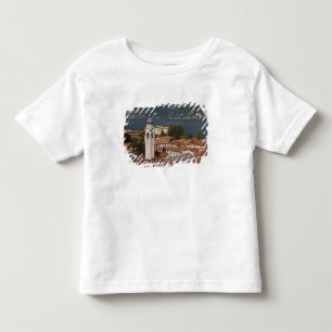 Italien, Como län, Menaggio. Stadsvy och 2 T-shirt