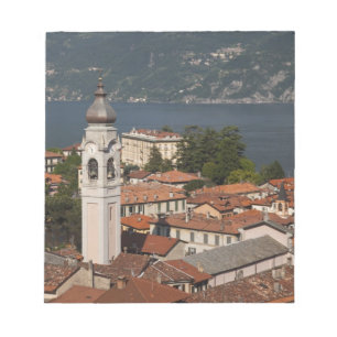 Italien, Como provins, Menaggio. Stadsvy och 2 Anteckningsblock