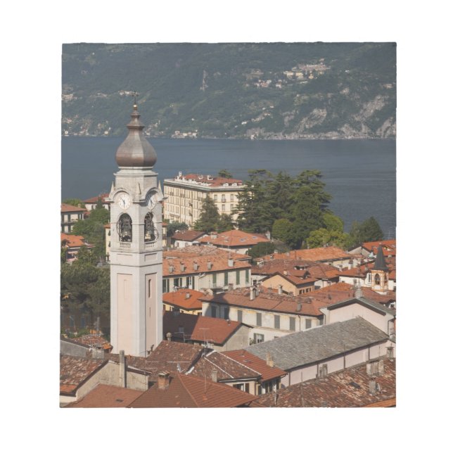 Italien, Como provins, Menaggio. Stadsvy och 2 Anteckningsblock (Framsida)