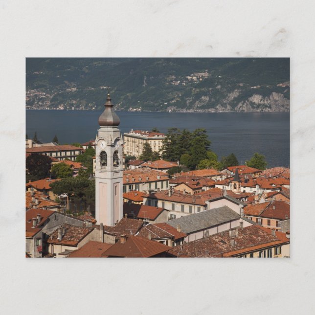 Italien, Como provins, Menaggio. Stadsvy och 2 Vykort (Framsida)