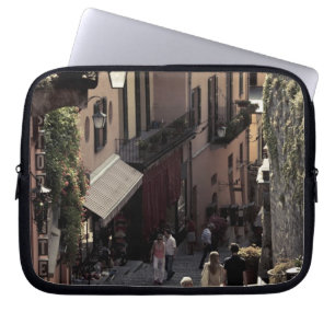 Italien, Como-provinsen, Bellagio. Salita 2 Laptop Sleeve