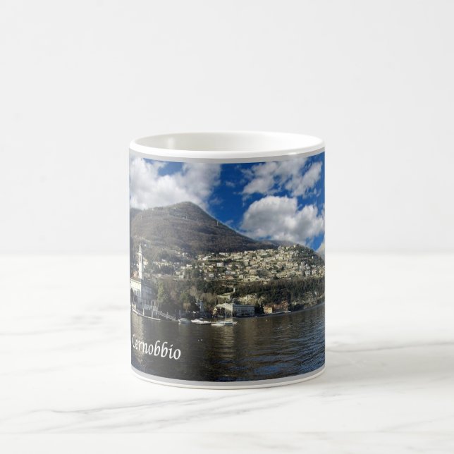 Italien - Como Sjö - Cernobbio - Kaffemugg (Center)
