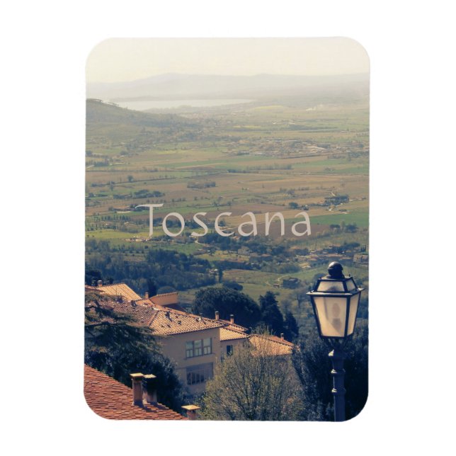 Italien Cortona Tuscany Magnet (Vertikal)