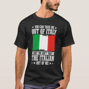 Italien Culture Italiana Du kan inte ta italienska T Shirt