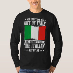 Italien Culture Italiana Du kan inte ta italienska T Shirt
