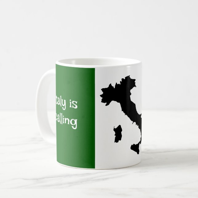 Italien Design Coffee Mugg (Framsida vänster)