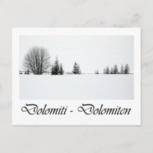 Italien, Dolomiter Vykort