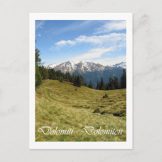Italien, Dolomiter Vykort