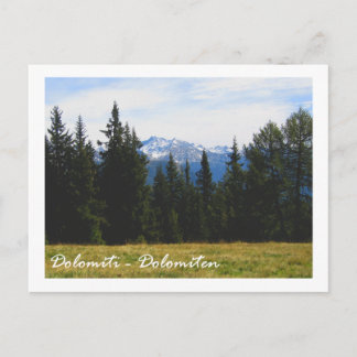 Italien, Dolomiter Vykort