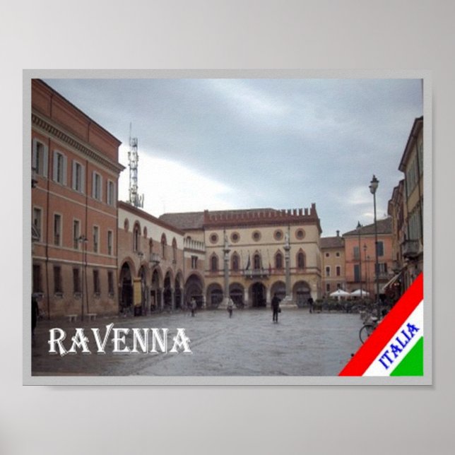 Italien - Emilia Romagna - Ravenna - Poster (Framsidan)