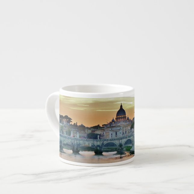 Italien Espresso Mugg Espressomugg (Framsida vänster)