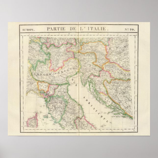 Italien Europa 20 Poster (Framsidan)