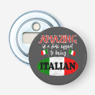 Italien Fantastisk Italienska Proud Funny Sarkasti Flasköppnare