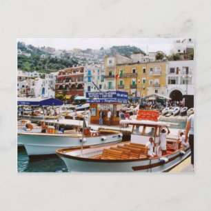 Italien   fartygändstation, Capri Vykort