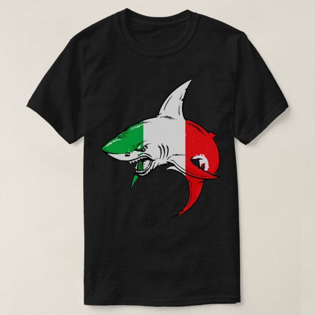 ITALIEN FLAGGA 3 T SHIRT (Design framsida)