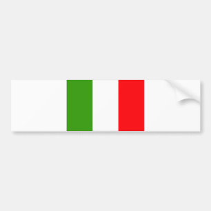 Italien Flagga Bildekal