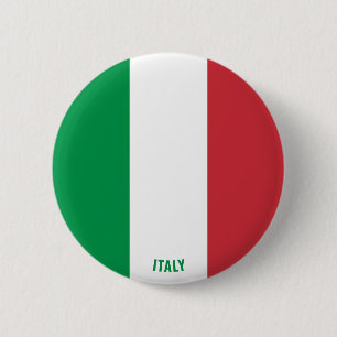 Italien Flagga Charming Patriotic, knapp