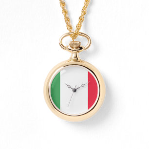 Italien Flagga Emblem Armbandsur