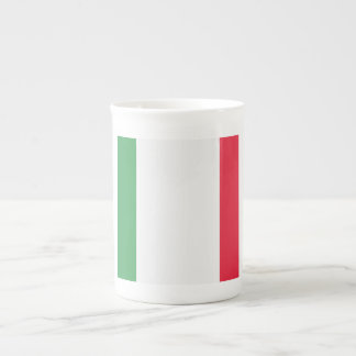Italien Flagga Emblem Benporslin Mugg