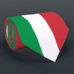 Italien Flagga färg Slips<br><div class="desc">Flagga Italien färg</div>