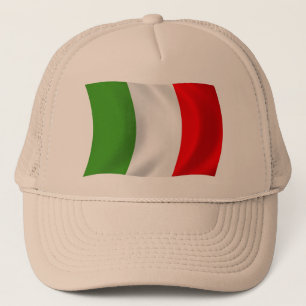 Italien Flagga Hat Truckerkeps