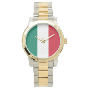 Italien flagga Italia Italia Il Tricolore Armbandsur